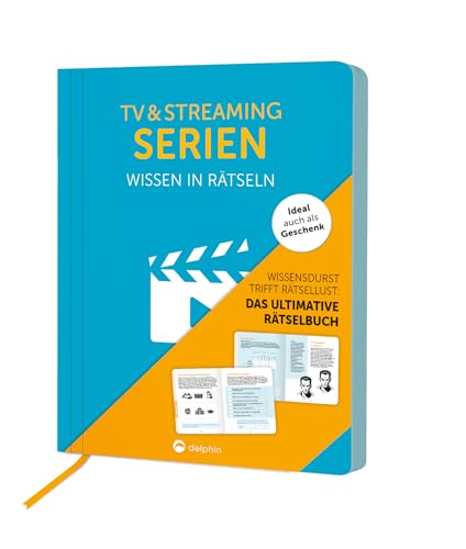TV- und Streaming-Serien I Wissen in Rätseln: Rätselbuch für Erwachsene. Das perfekte Geschenk für Serienjunkies und Rätsel-Freunde