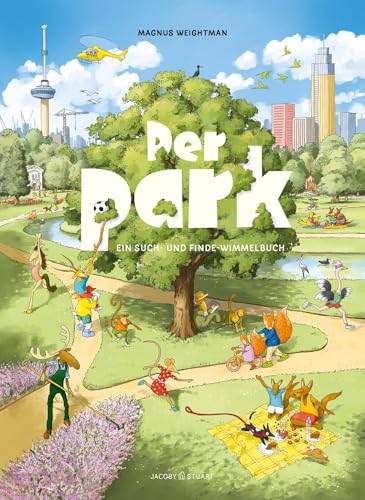 Der Park: Ein Such- und Finde-Wimmelbuch