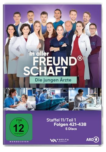 In aller Freundschaft - Die jungen Ärzte, Staffel 11, Teil 1 (Folgen 421-438) [5 DVDs]