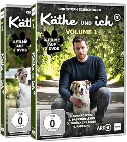 Käthe und ich - Die komplette 1. DVD Staffel der erfolgreichen ARD Arzt- und Hunde- Serie (8 Spielfilm-Folgen [4 DVDs]