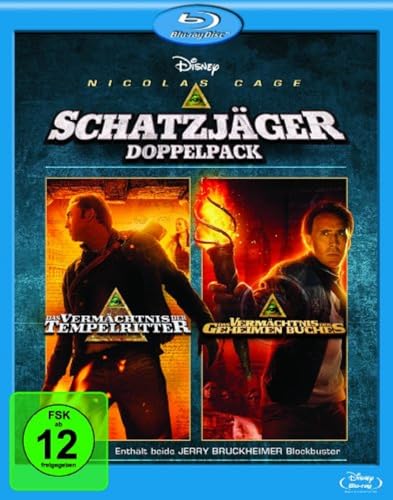 Tempelritter 1 & 2,2 Blu-rays: Das Vermächtnis der Tempelritter; Das Vermächtnis des geheimen Buches