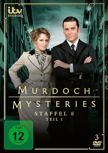Murdoch Mysteries - Staffel 8 Teil 1 (Episoden 1 bis 9) [3 DVDs]